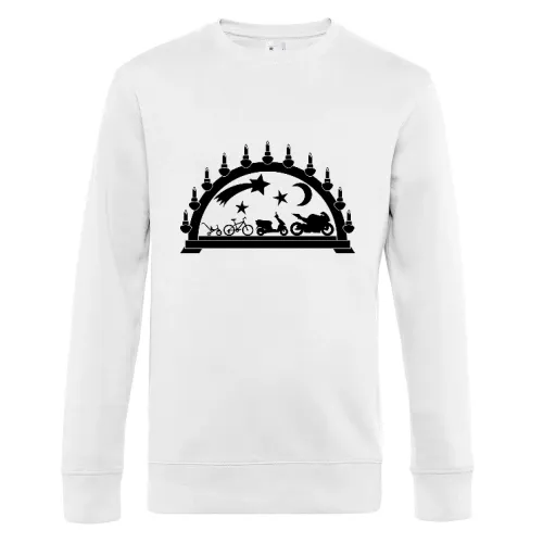 Schwibbogen Motorrad Evolution Männer Sweat Schwibbogen Motorrad Evolution Sweat