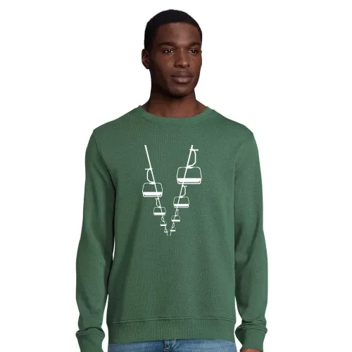 Sessellift Männer Sweat
