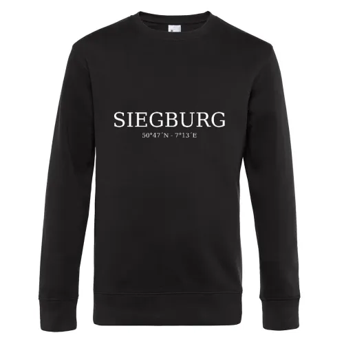 Siegburg Koordinaten Sweat Männer King Crew Neck