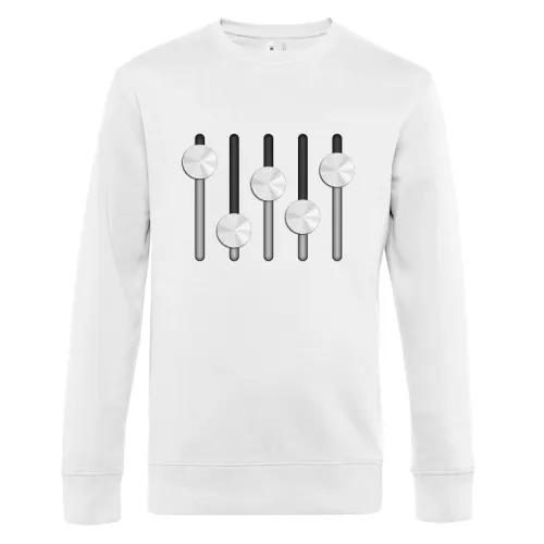 Silberne Schieberegler Männer Sweat Silberne Schieberegler Sweat