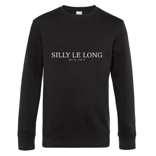 Silly Le Long Koordinaten Sweat Männer King Crew Neck