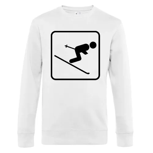 Ski Abfahrt Symbol Sweat