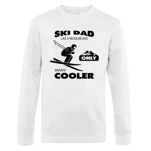 Ski Dad Cooler Ski Vater - Sweat Männer King Crew Neck