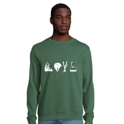 Ski Love Sweat Männer Comet Bio