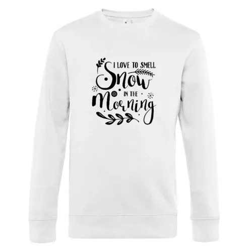 Ski Skifahrer Snowboarder Love Snow Wintersport Sweat Männer King Crew Neck