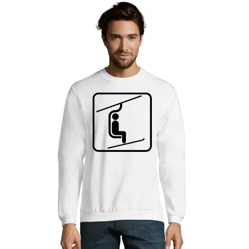 Skilift Symbol Sweat Männer Spider