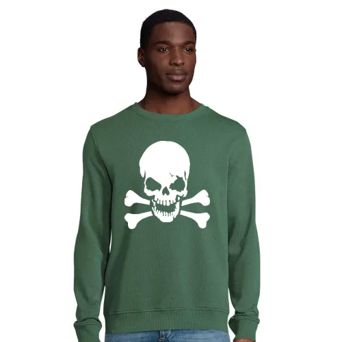 Skull Totenkopf Sweat Männer Comet Bio