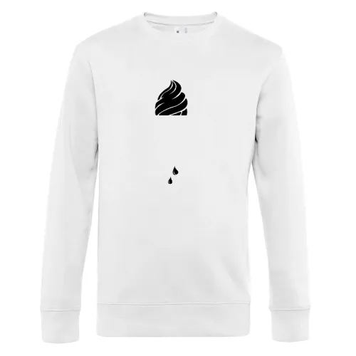 Softeis in Brusttasche Sweat Männer King Crew Neck