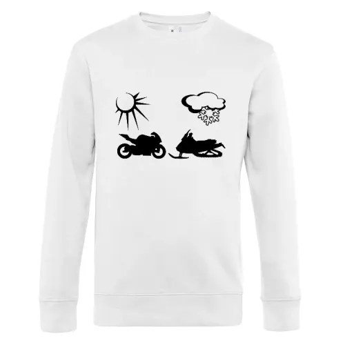 Sommer- vs. Wintermobile Männer Sweat Sommer- vs. Wintermobile Sweat