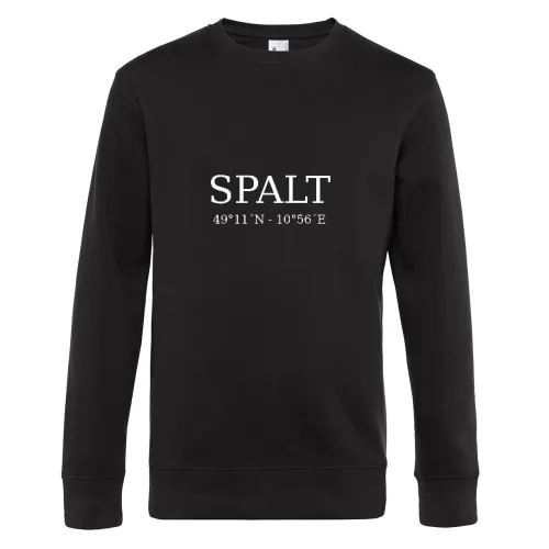 Spalt Koordinaten Sweat Männer King Crew Neck