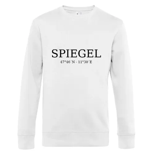 Spiegel Koordinaten Sweat Männer King Crew Neck