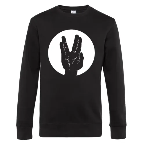 Spock Vulkanier Gruß Kreis Männer Sweat