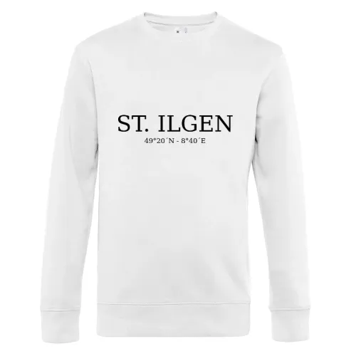 St. Ilgen Koordinaten Sweat Männer King Crew Neck