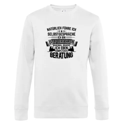 Staplerfahrer Gabelstaplerfahrer Beratung Lustig Sweat Männer King Crew Neck