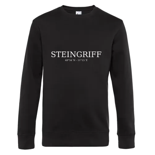 Steingriff Koordinaten Sweat Männer King Crew Neck