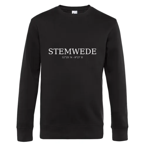 Stemwede Koordinaten Sweat Männer King Crew Neck