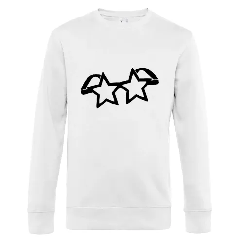 Sternen Brille Sweat Männer King Crew Neck