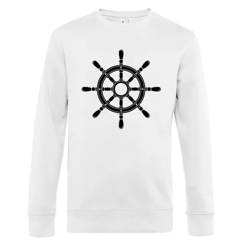 Steuerrad vom Schiff Männer Sweat