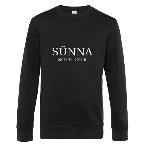 Sünna Koordinaten Sweat Männer King Crew Neck