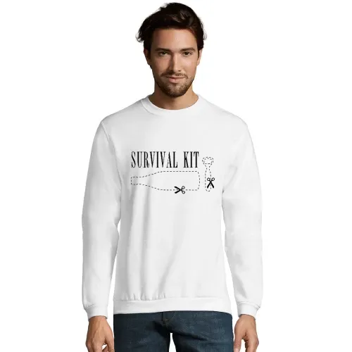 Survival Kid Bierflasche Sweat Männer Spider