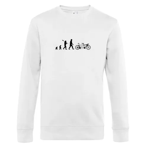 Tandem Fahrrad Evolution Sweat Männer King Crew Neck