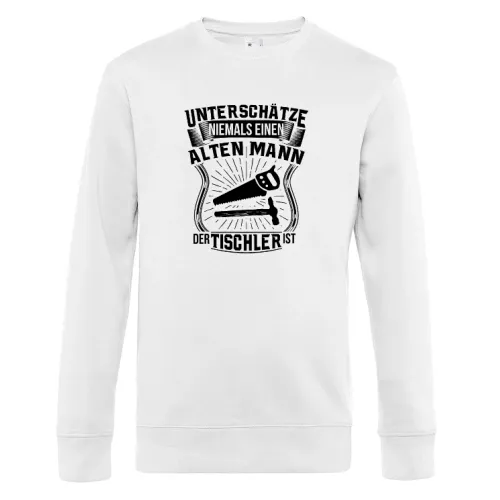 Tischler Hobby Handwerker Säge Hammer Handwerker Sweat Männer King Crew Neck