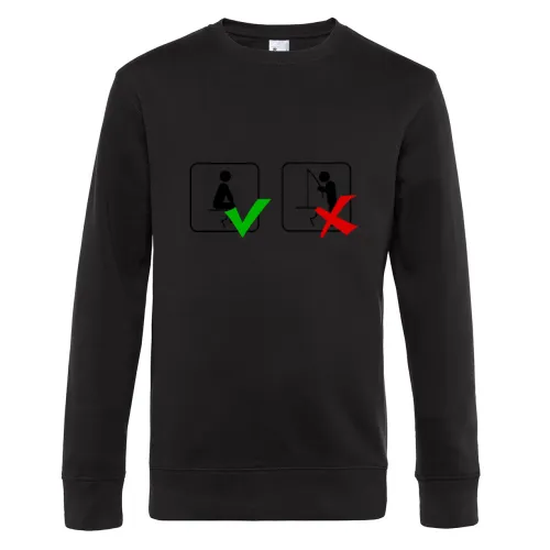 Toilettenregeln Sweat Männer King Crew Neck