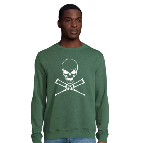 Totenschädel mit Krücken Männer Sweat