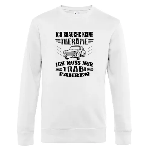Trabi Ossi Pappe DDR Fahrzeug Therapie Geschenk Sweat Männer King Crew Neck