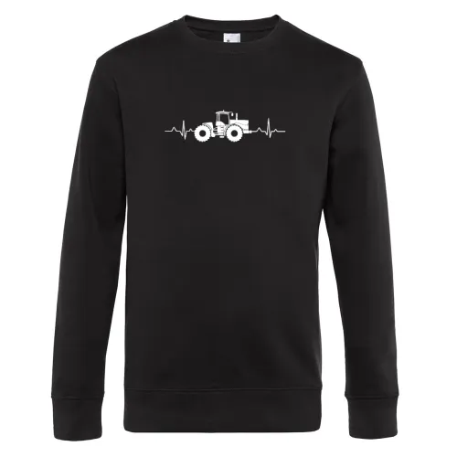 Traktor Trecker Herzschlag K700 Landmaschine Puls Männer Sweat