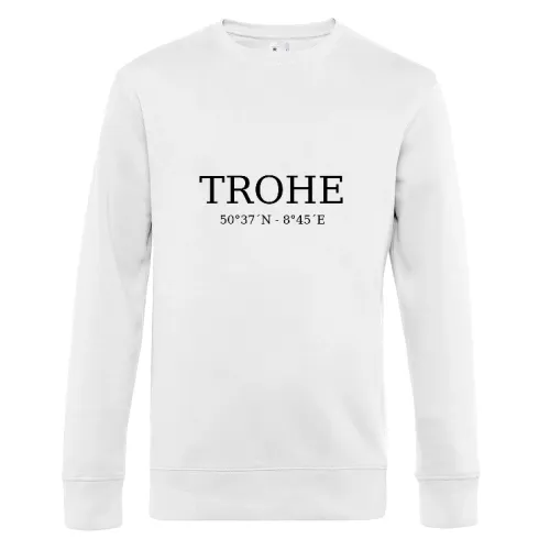Trohe Koordinaten Sweat Männer King Crew Neck