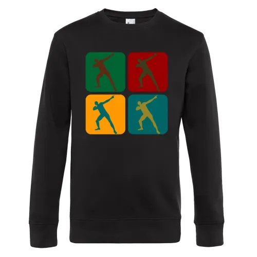 Usain Bold Warhol Männer Sweat Usain Bold Warhol Sweat