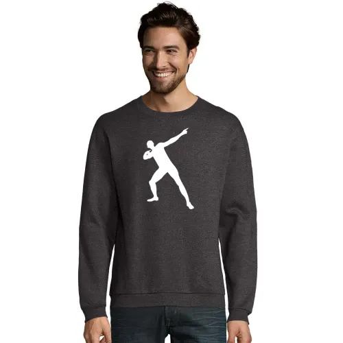 Usain Bolt Pose Männer Sweat