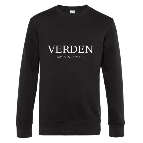 Verden Koordinaten Sweat Männer King Crew Neck
