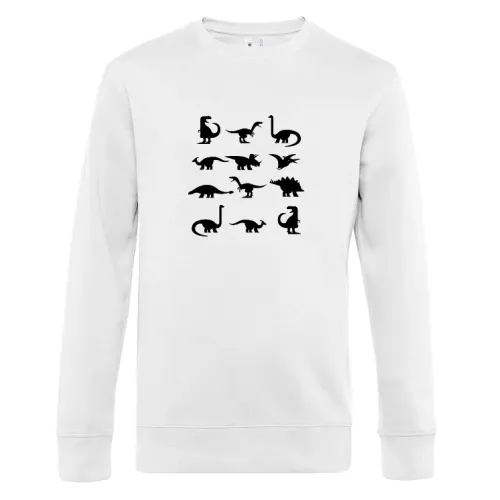 Viele Lustige Dinosaurier Für Dino Liebhaber Sweat Männer King Crew Neck