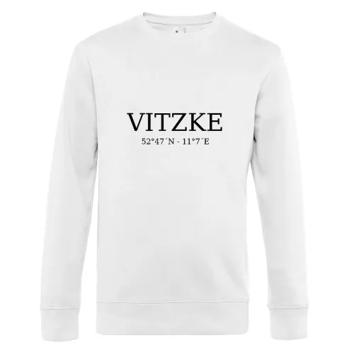 Vitzke Koordinaten Sweat Männer King Crew Neck