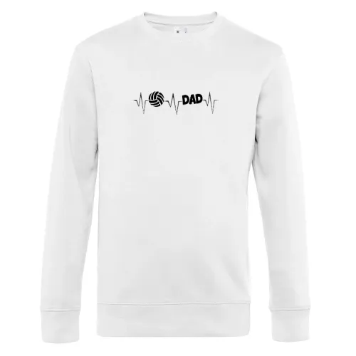 Volleyball Volleyballer Dad Herzschlag Sweat