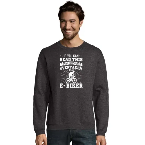 Von Ebiker Überholt - E-Biker Pedelec MTB Sweat Männer Spider