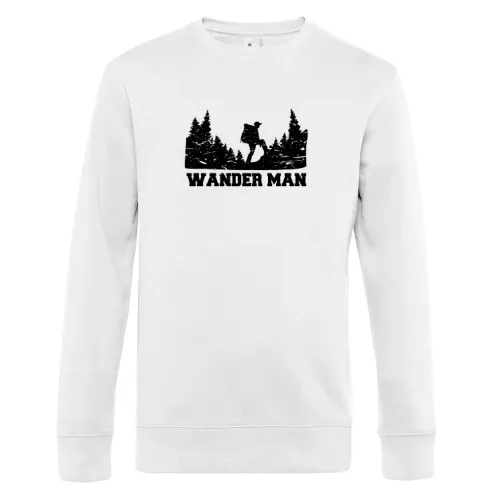 Wandern Hiking Trekking - Wander Man - Geschenk Sweat