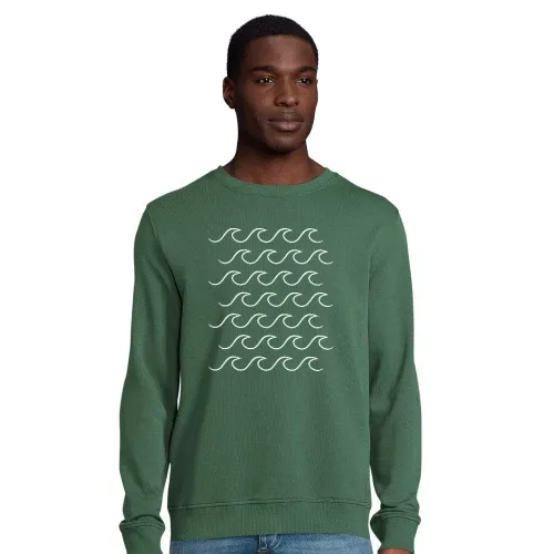 Wasserwellen Sweat Männer Comet Bio