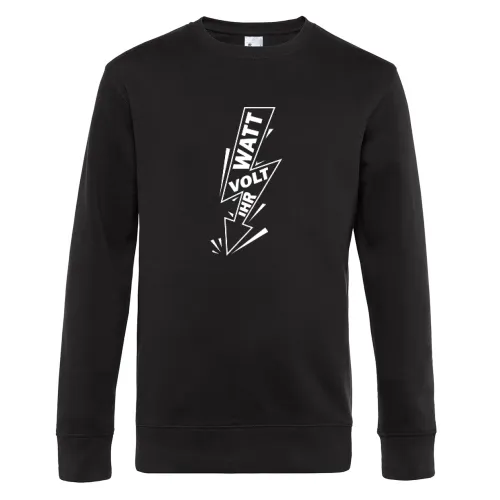 Watt Volt Ihr Blitz - Elektriker Geschenkidee Sweat