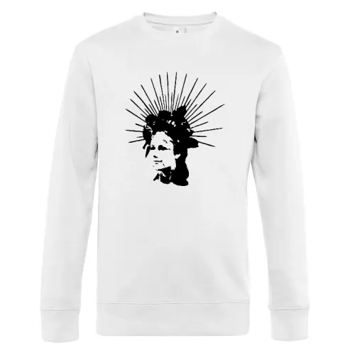 Wave Gotik Dame Sweat Männer King Crew Neck