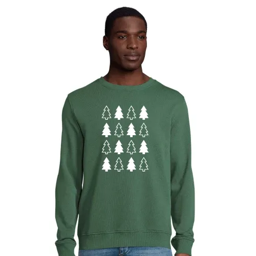 Weihnachtsbäume Sweat Männer Comet Bio