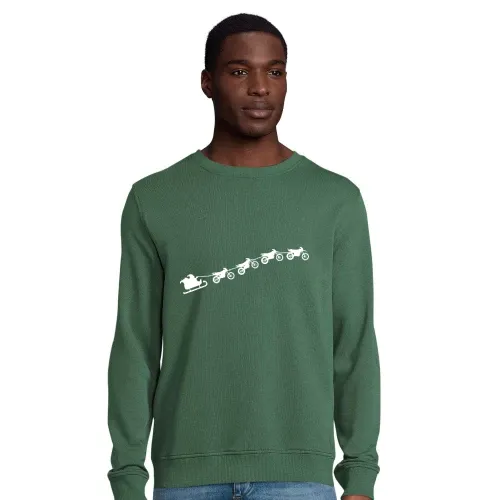 Weihnachtsschlitten aus fliegenden Enduros Männer Sweat