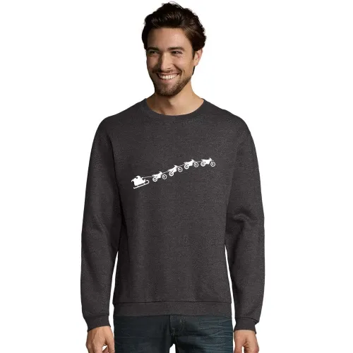 Weihnachtsschlitten aus fliegenden Enduros Männer Sweat
