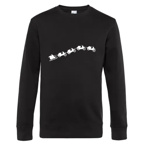  Weihnachtsschlitten aus fliegenden Simson Schwalbe Sweat