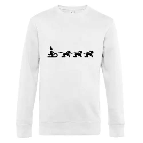 Weihnachtsschlitten mit Doggy Style Engel Sweat