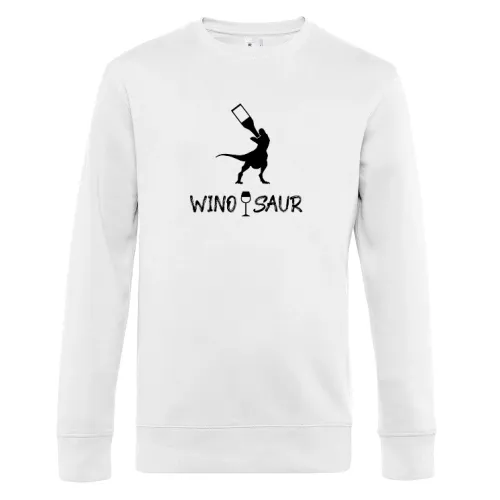 Wein Weinfest Weinberge Weintrinker Wino Dino Männer Sweat