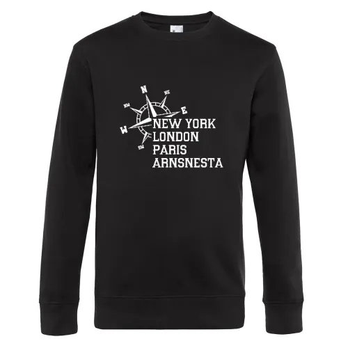 Weltstadt Arnsnesta Sweat Männer King Crew Neck