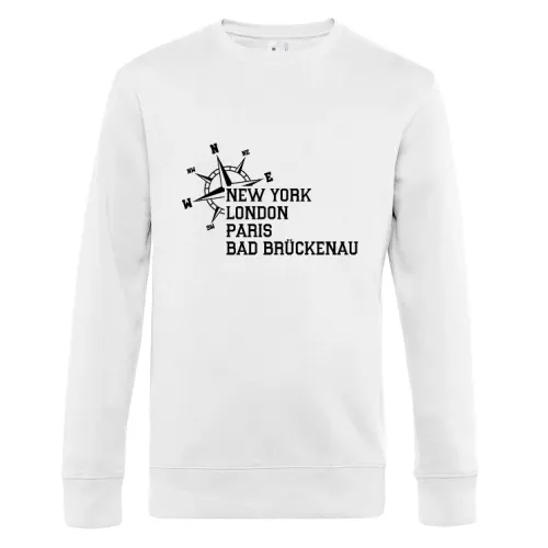 Weltstadt Bad Brückenau Sweat Männer King Crew Neck